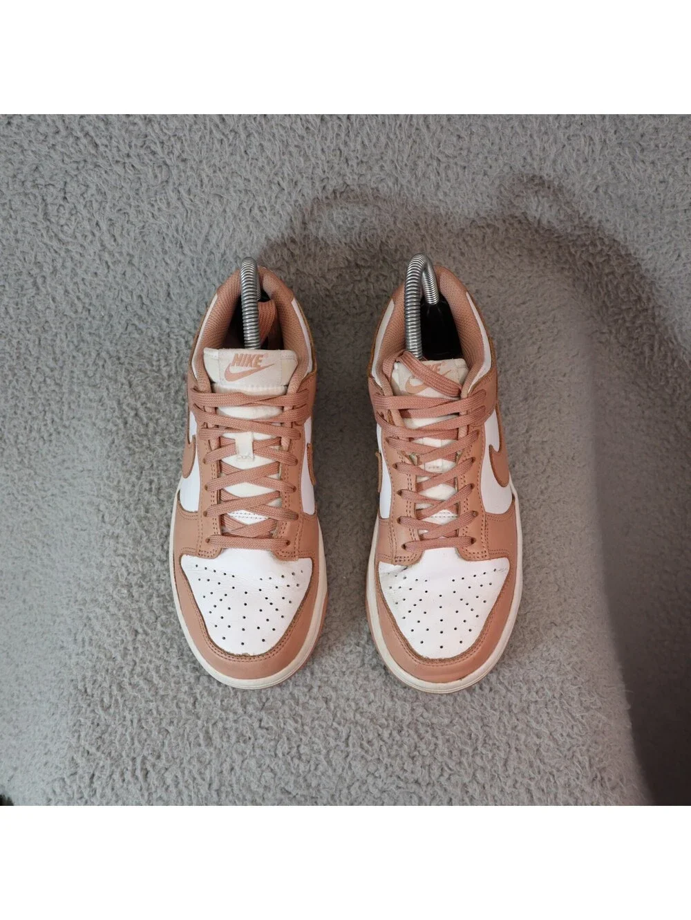 Nike Dunk Low Rose Whisper White Women Size 7 DD1503-118